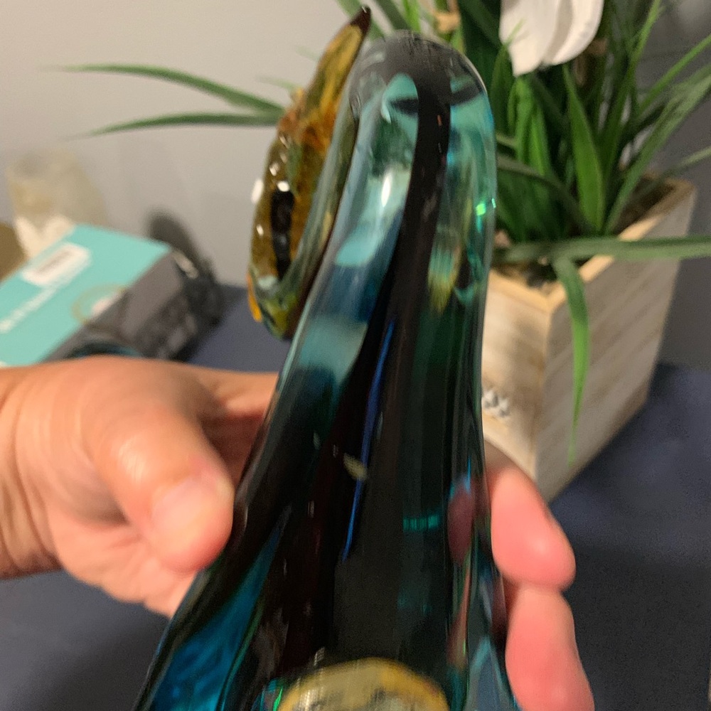 Art glass set of birds - Picture 3 of 7